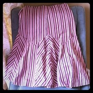 VINTAGE BETSEY JOHNSON STRIPE SKIRT